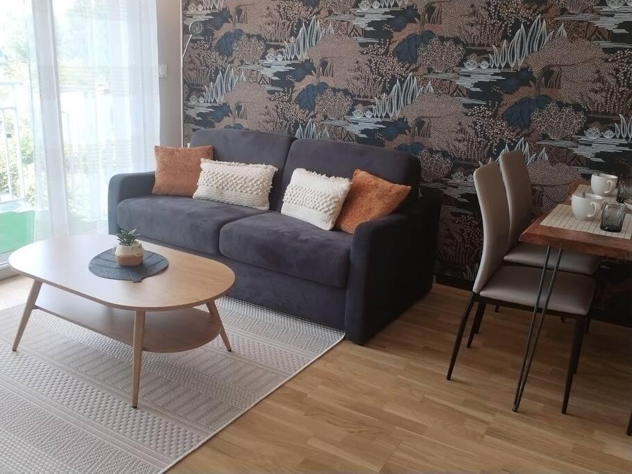 Appartement Neuf Classe, Balcon Et Petite Vue Mer Пленёф-Валь-Андре Экстерьер фото